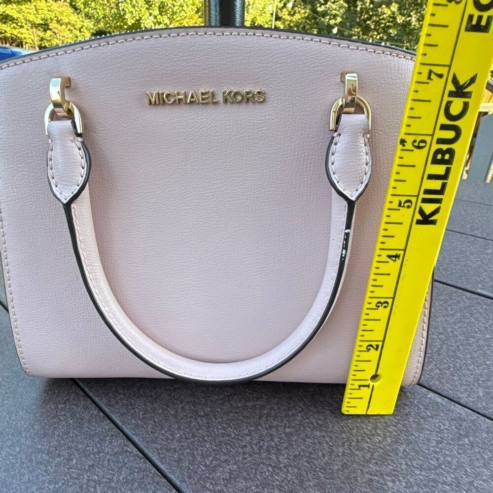 Michael Kors Selma top‎ handle bag pink card holder small wallet light pink - Picture 9 of 12